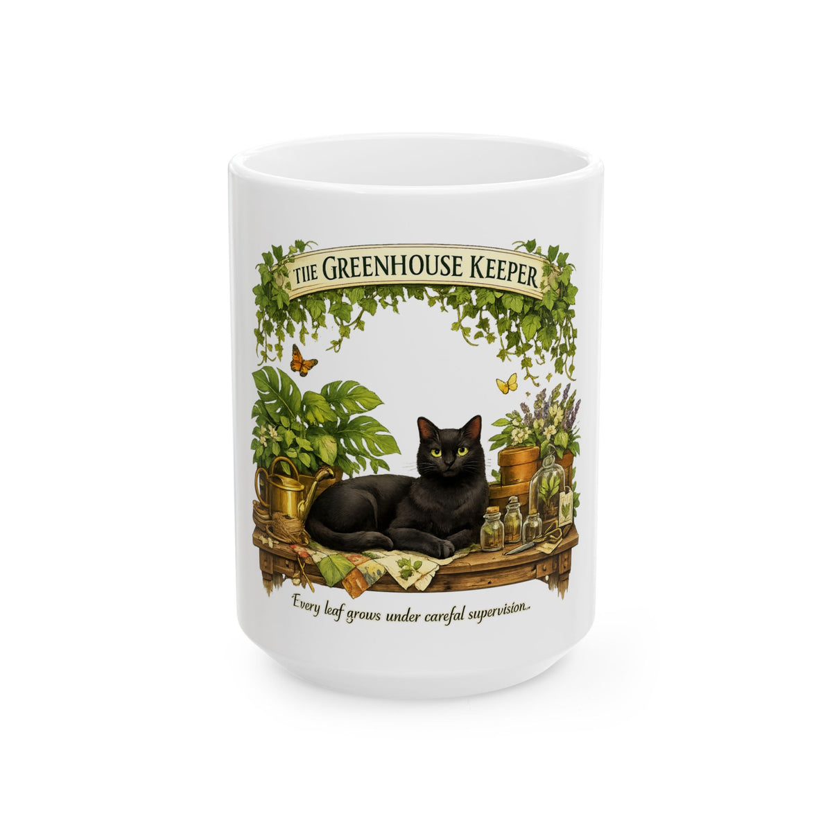 The Greenhouse Keeper | Cat Mom Collection Mug