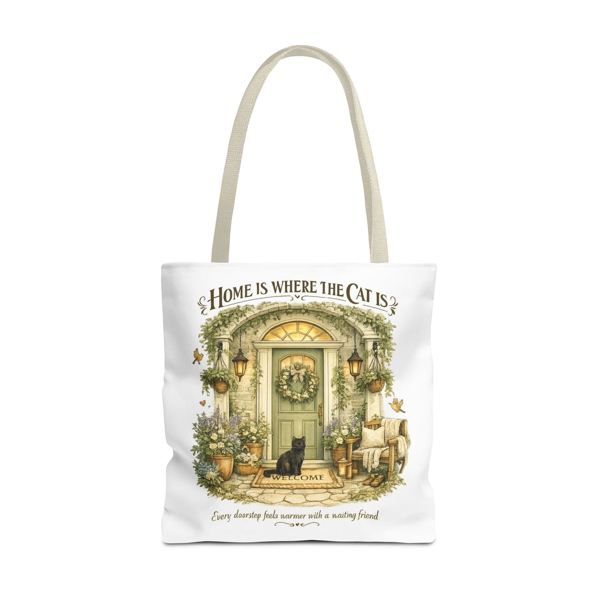 The Front Porch Welcome | Dog Mom Collection Totebag