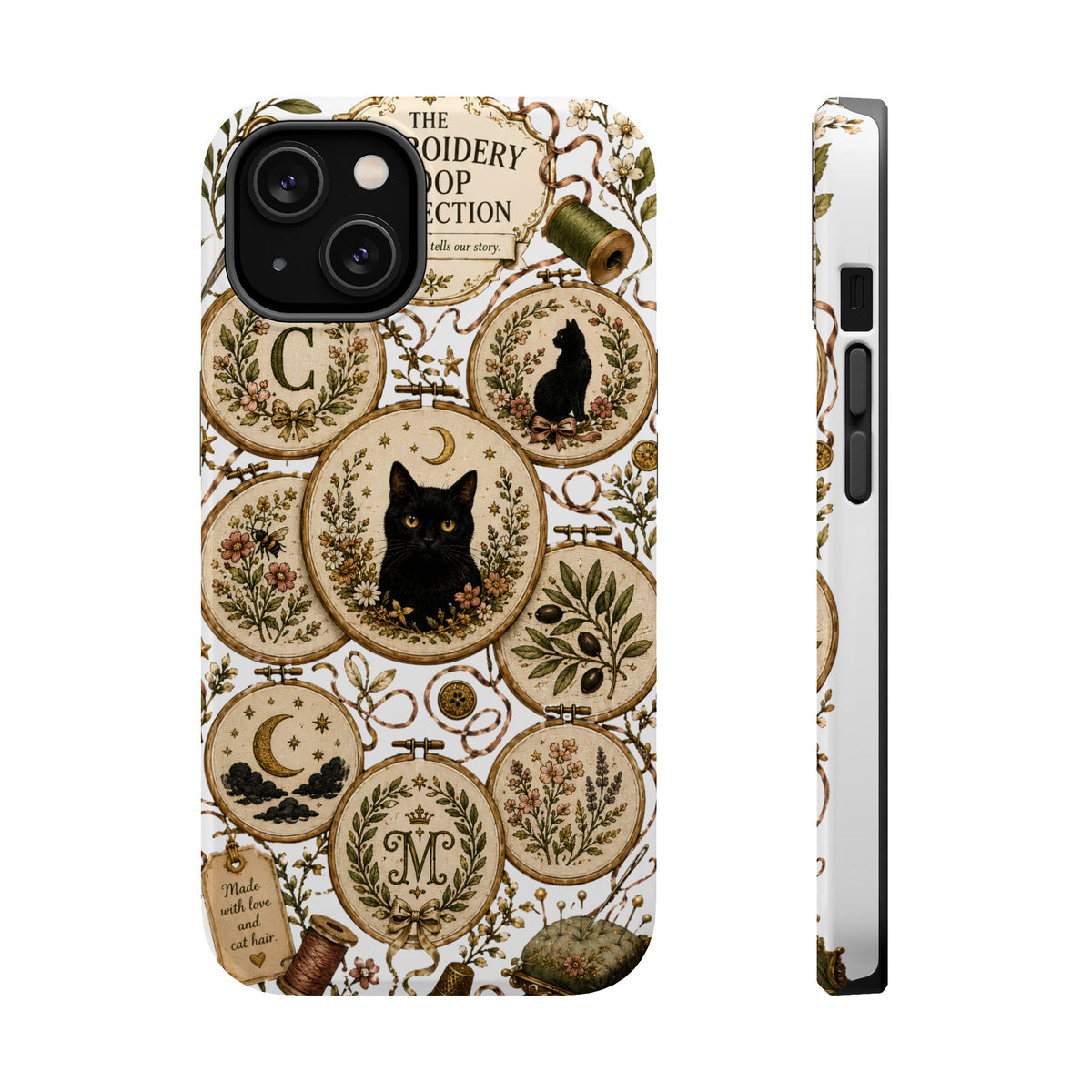 The Embroidery Hoop | Cat Mom Collection Phone case