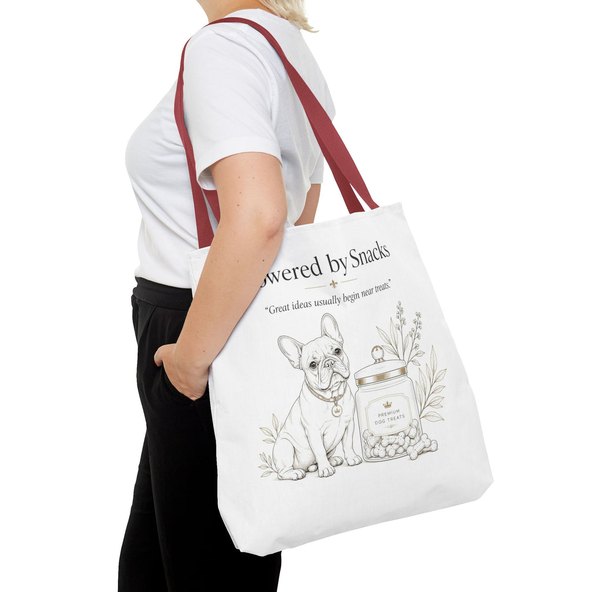 Powered by Snacks | Fun Collection Totebag