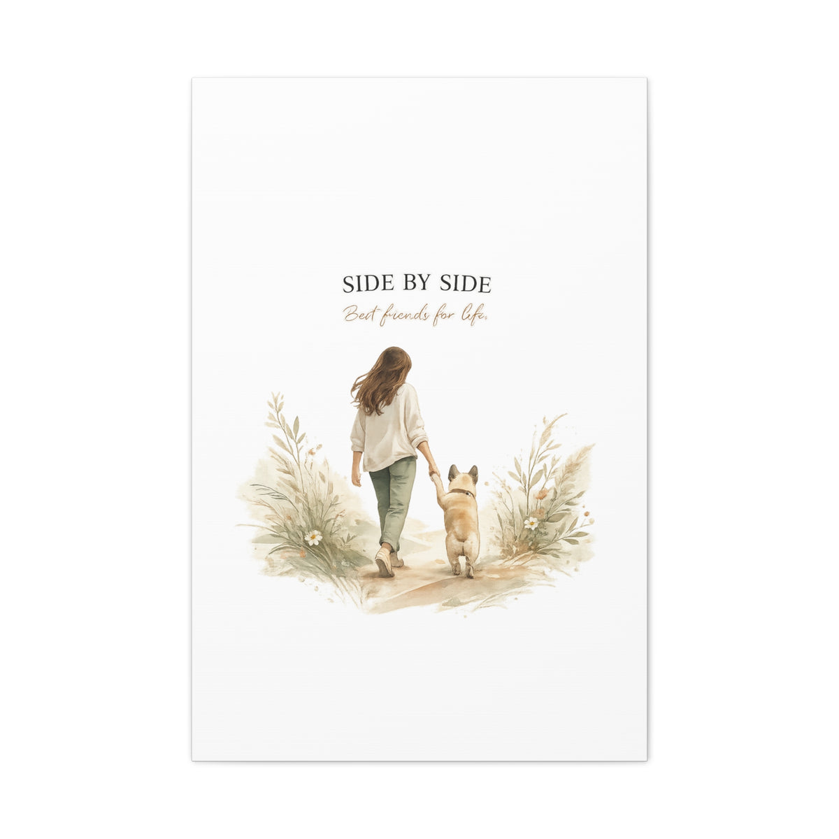 Together Forever | Dog Mom Collection Matte Canvas