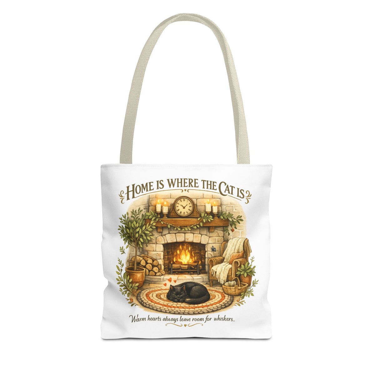 The Welcoming Hearth | Dog Mom Collection Totebag