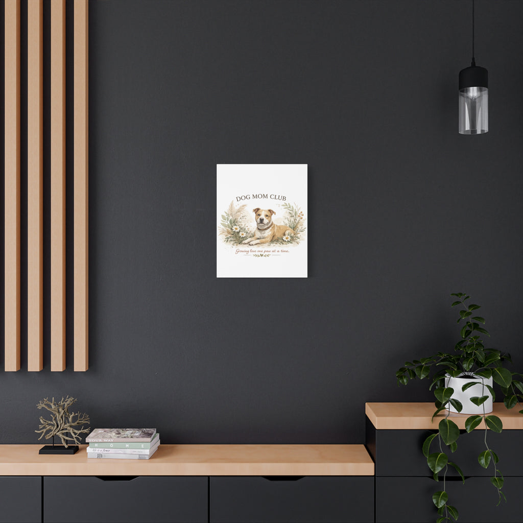 Dog Mom's Wild Garden | Matte Canvas, Stretched, 1.25"