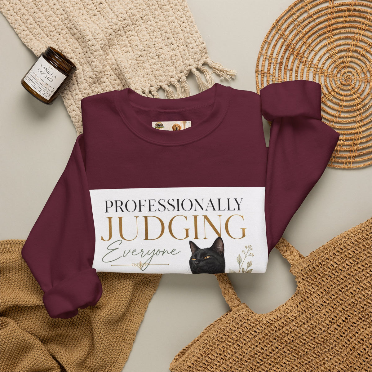 Professionally Judging Everyone | Rescue Collection Sweatshirt