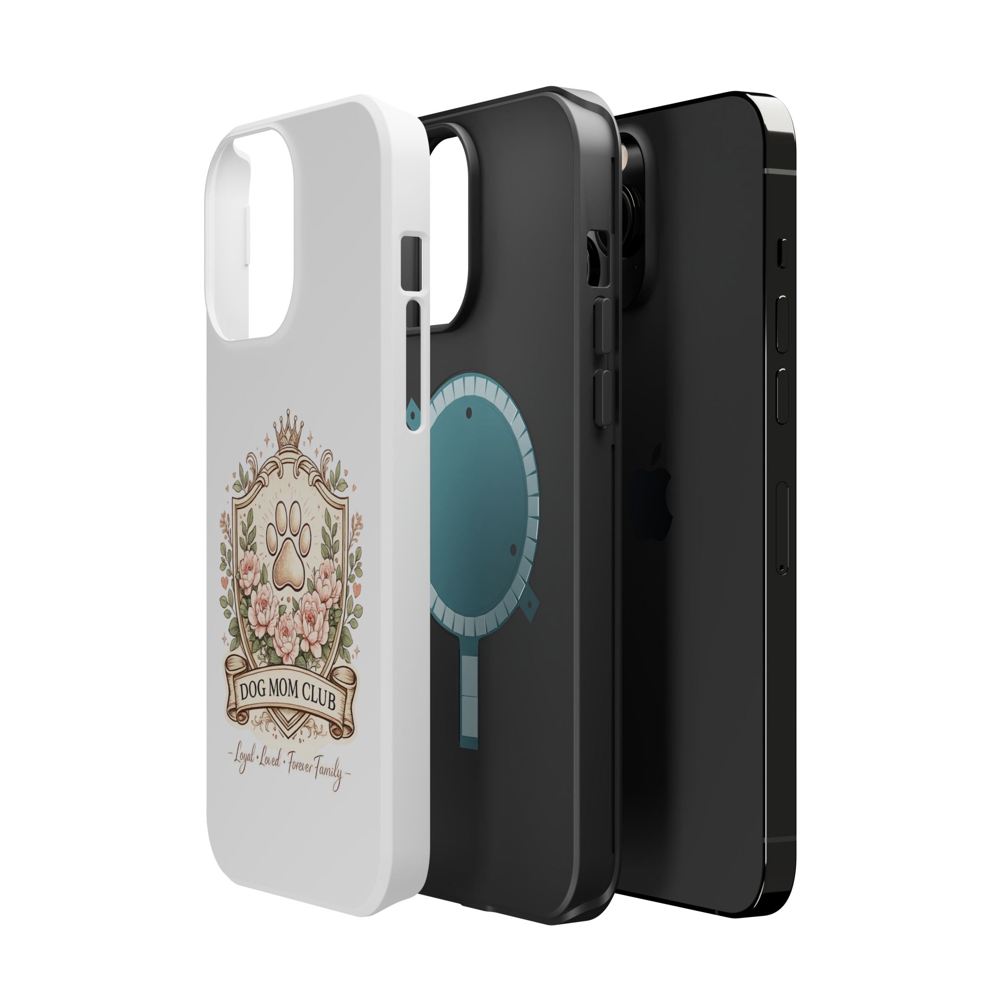 Floral Paw Crest Phone case