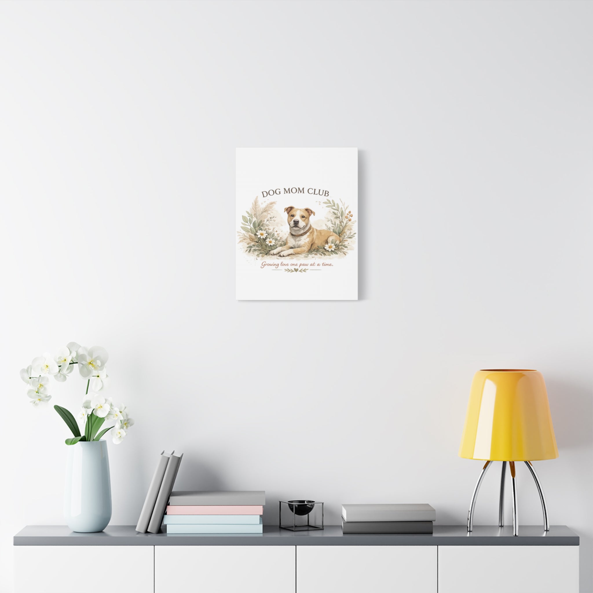 Dog Mom's Wild Garden | Matte Canvas, Stretched, 1.25"