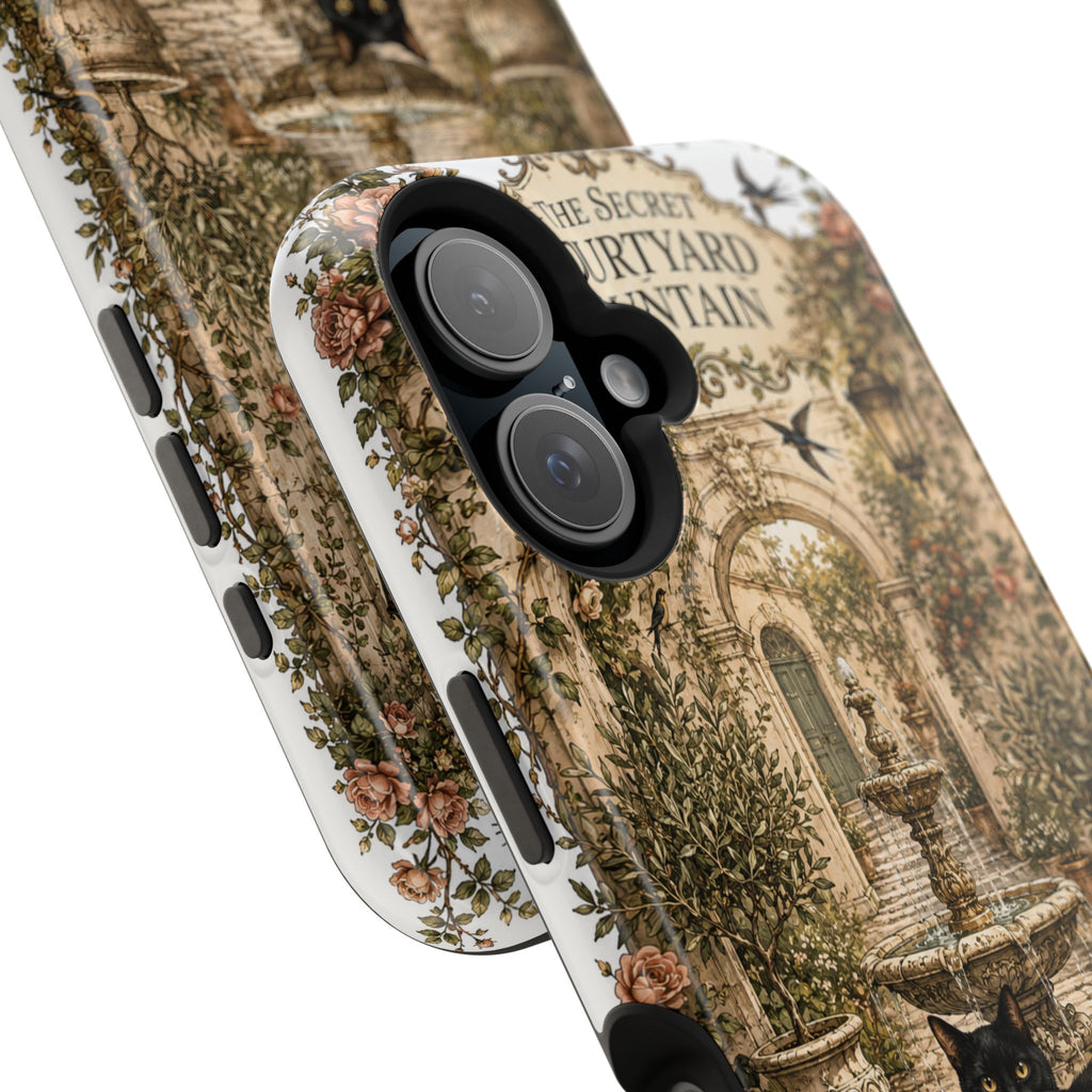 THE SECRET COURTYARD FOUNTAIN | Phone case