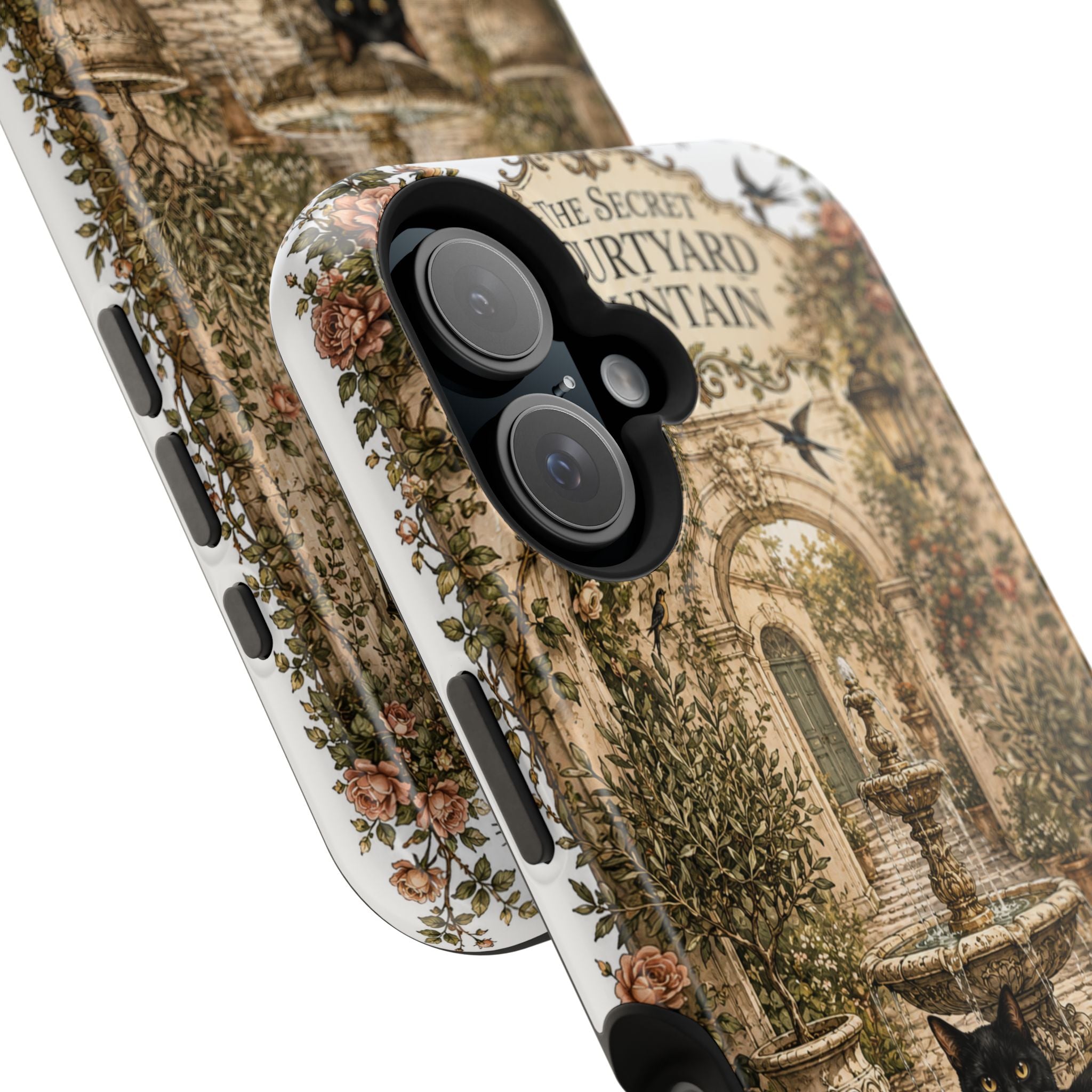 THE SECRET COURTYARD FOUNTAIN | Phone case