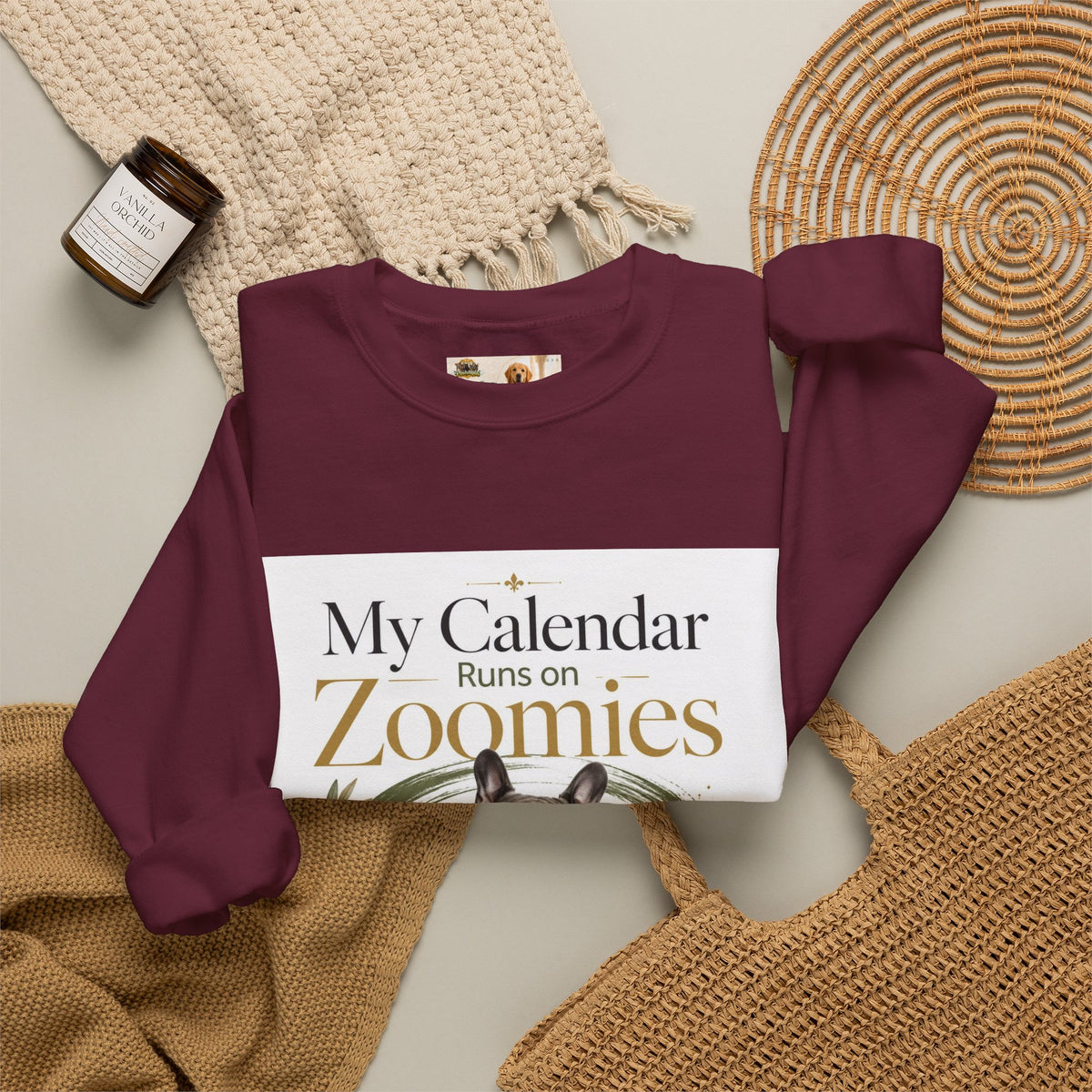 My Calendar Runs on Zoomies | Rescue Collection Sweatshirt