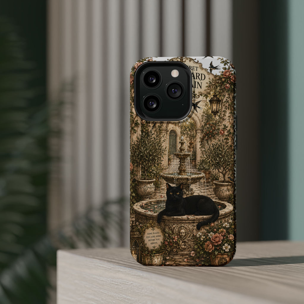 THE SECRET COURTYARD FOUNTAIN | Phone case