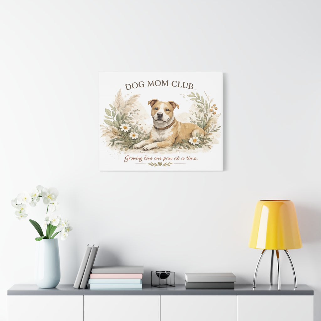Dog Mom's Wild Garden | Matte Canvas, Stretched, 1.25"