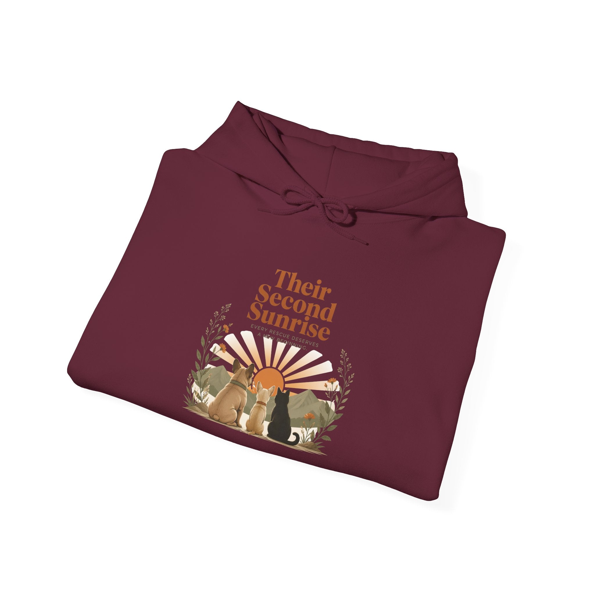 Their Second Sunrise | Gildan Heavy Blend™ Hoodie (18500)