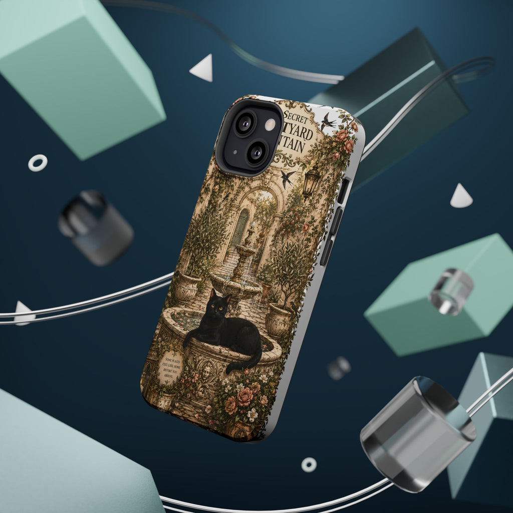 THE SECRET COURTYARD FOUNTAIN | Phone case