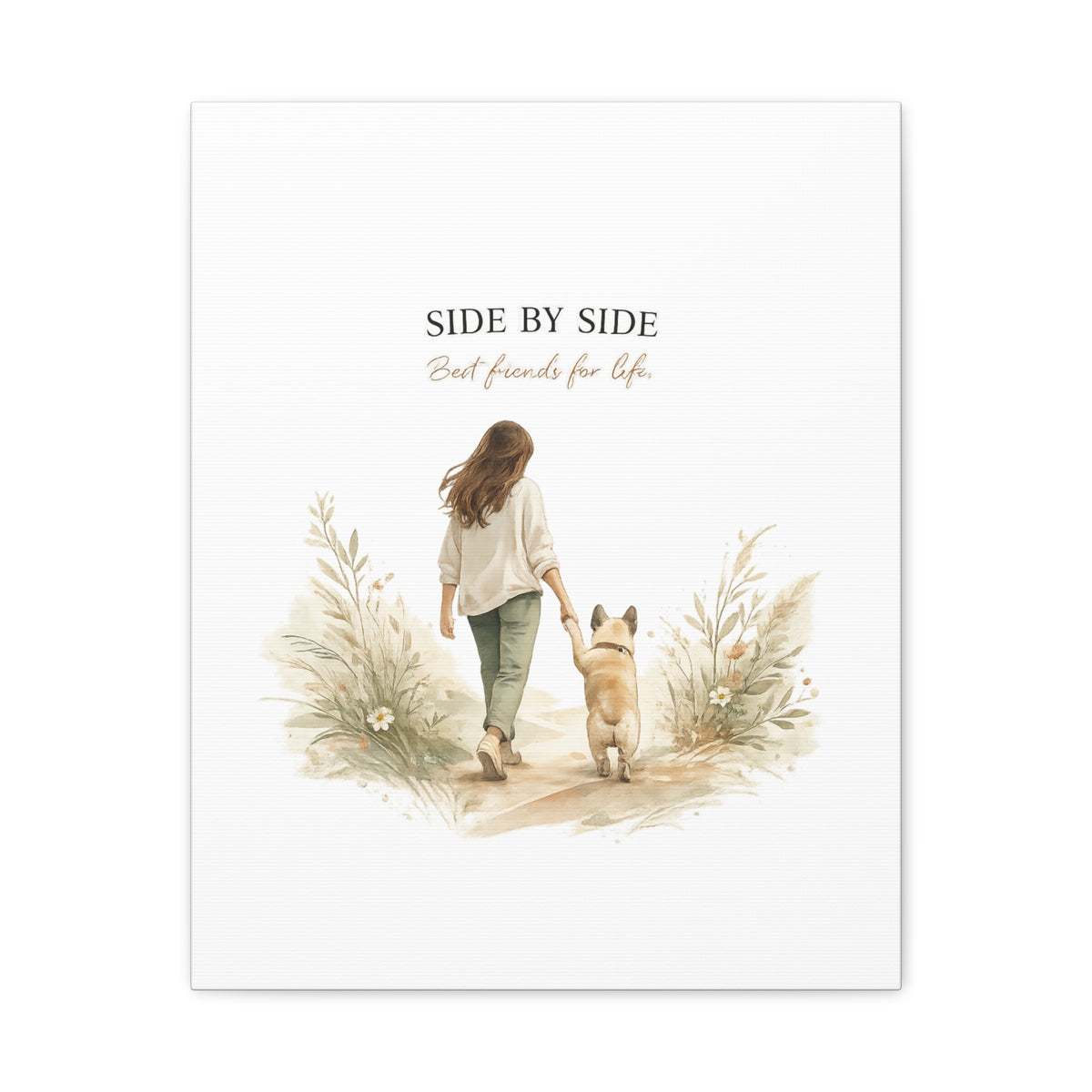 Together Forever | Dog Mom Collection Matte Canvas