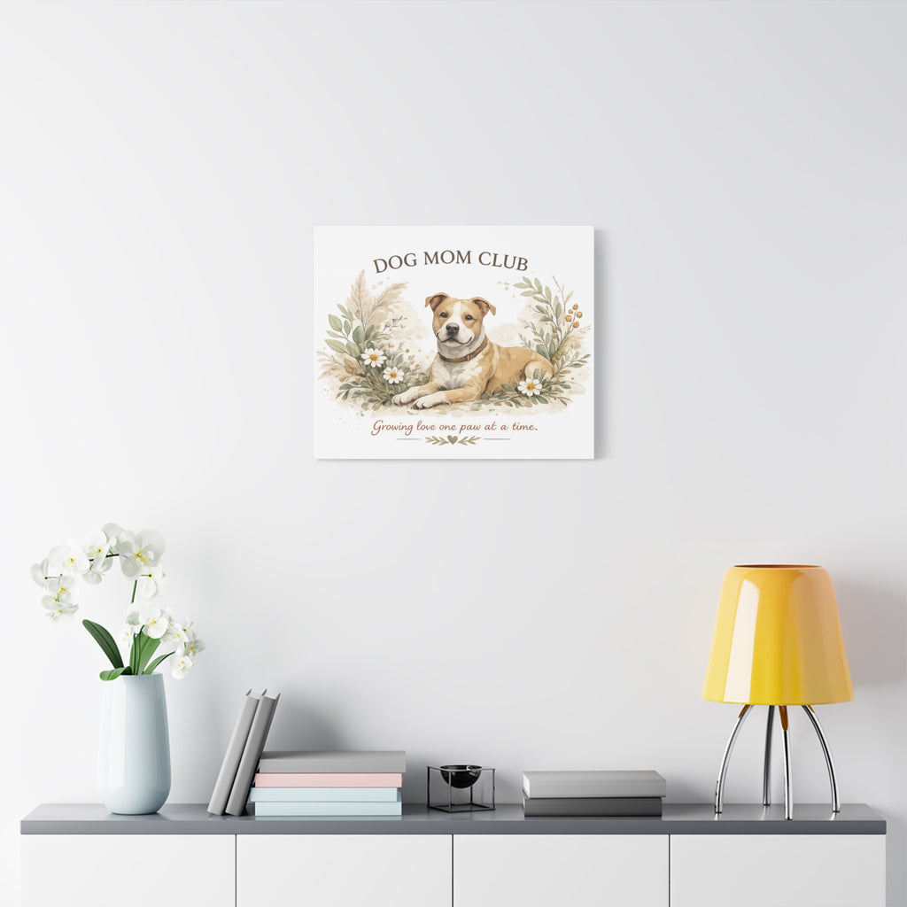 Dog Mom's Wild Garden | Matte Canvas, Stretched, 1.25"