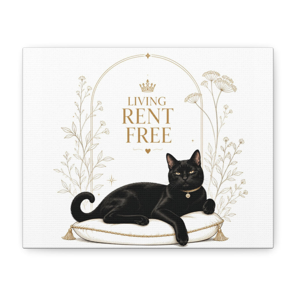 Living Rent Free | Fun Collection Matte Canvas