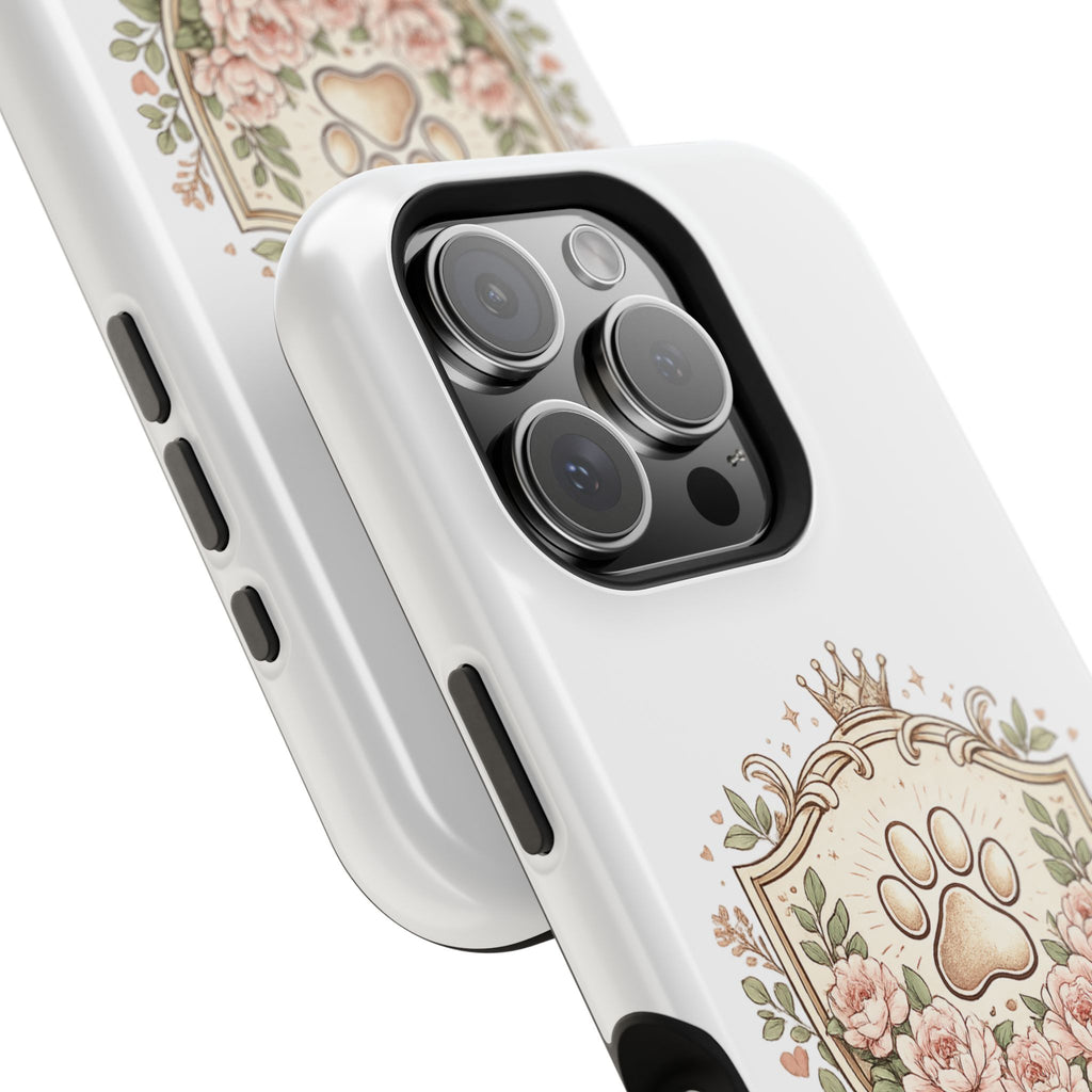 Floral Paw Crest Phone case