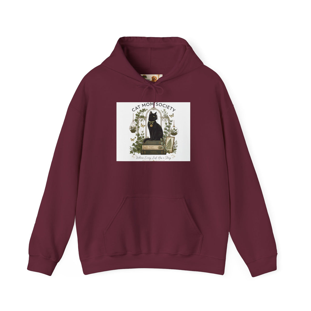 The Greenhouse Librarian | Cat Mom Collection Hoodie