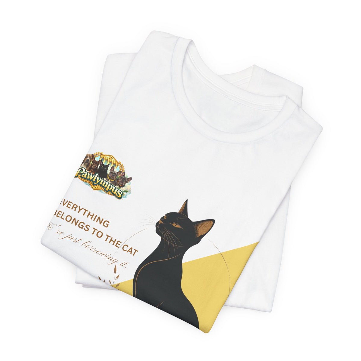Everything Belongs to the Cat T-Shirt | Funny  Shirt