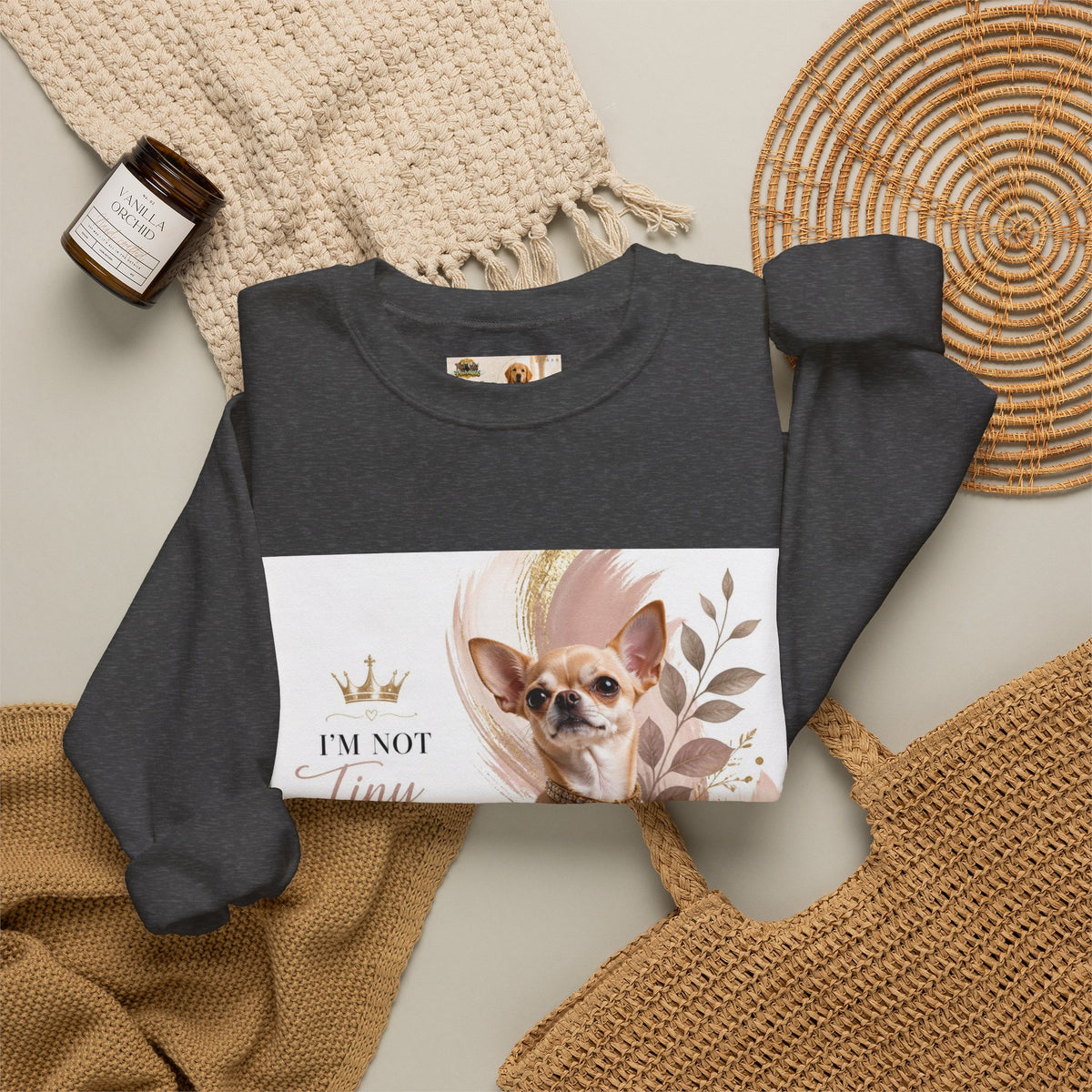 I'm Not Tiny, I'm Just Concentrated Awesome | Fun Collection Sweatshirt