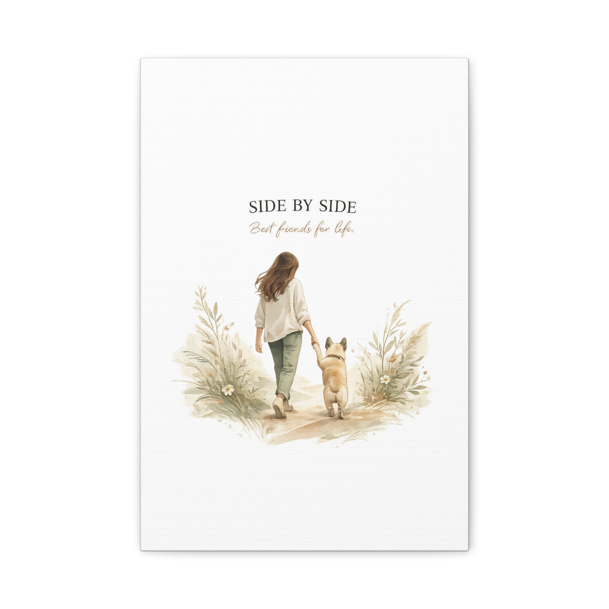 Together Forever | Dog Mom Collection Matte Canvas