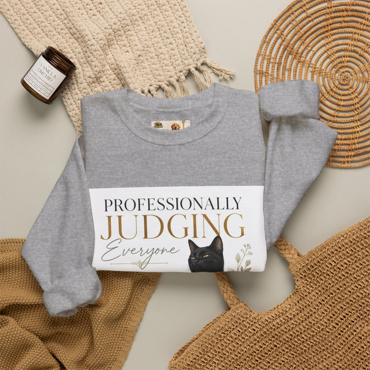 Professionally Judging Everyone | Rescue Collection Sweatshirt