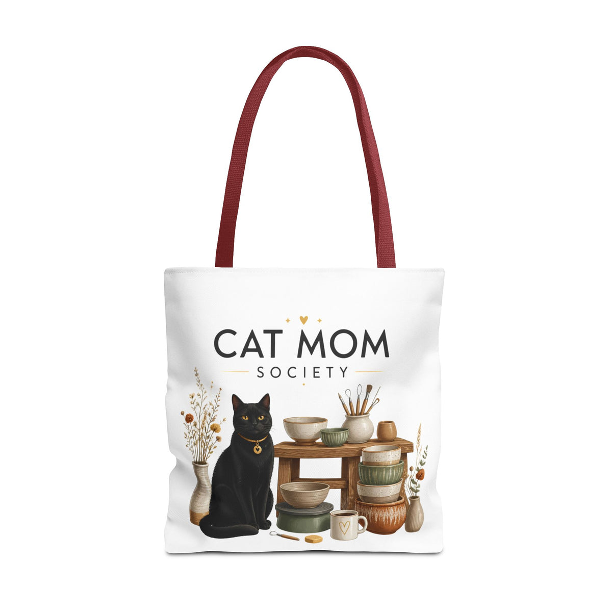 The Pottery Studio Morning | Cat Mom Collection Totebag