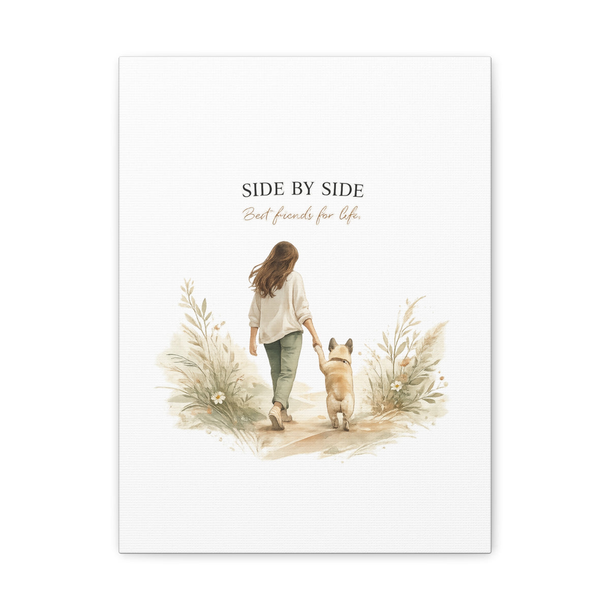 Together Forever | Dog Mom Collection Matte Canvas