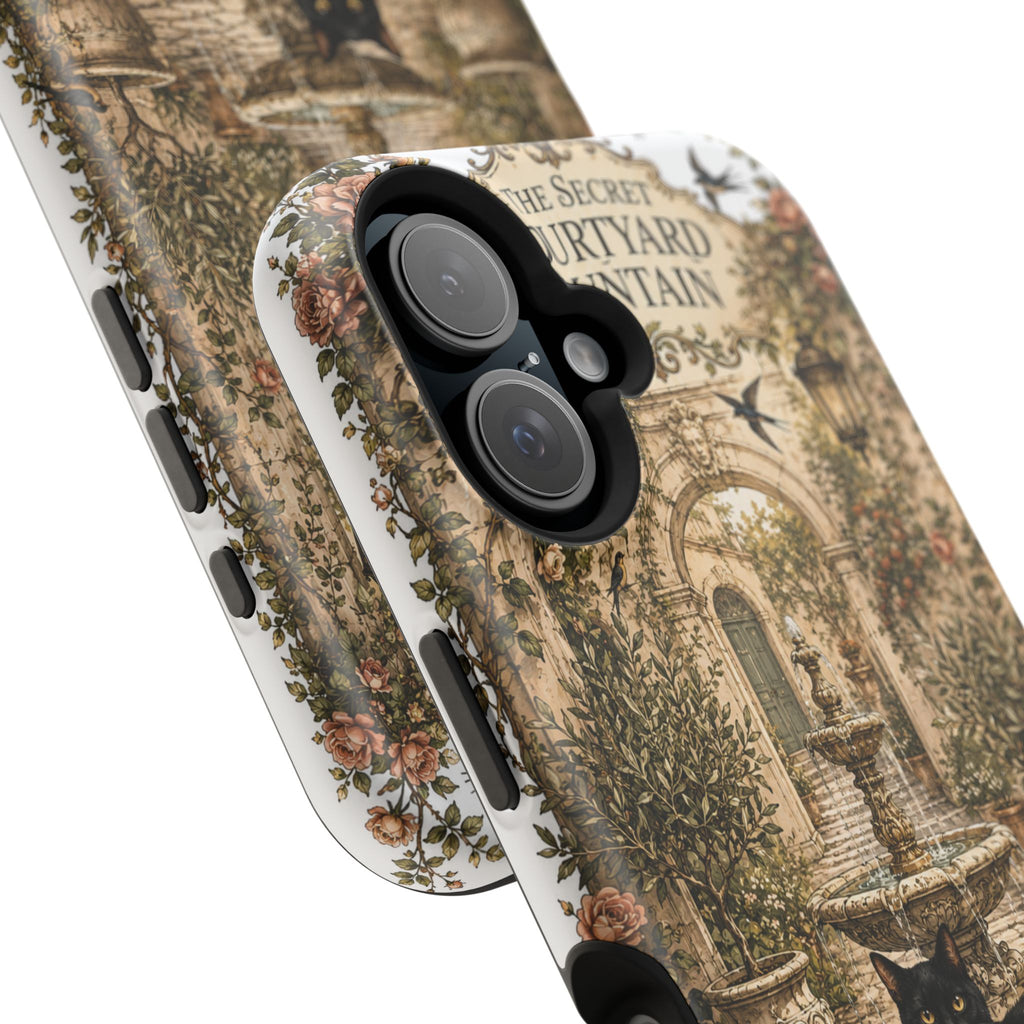 THE SECRET COURTYARD FOUNTAIN | Phone case