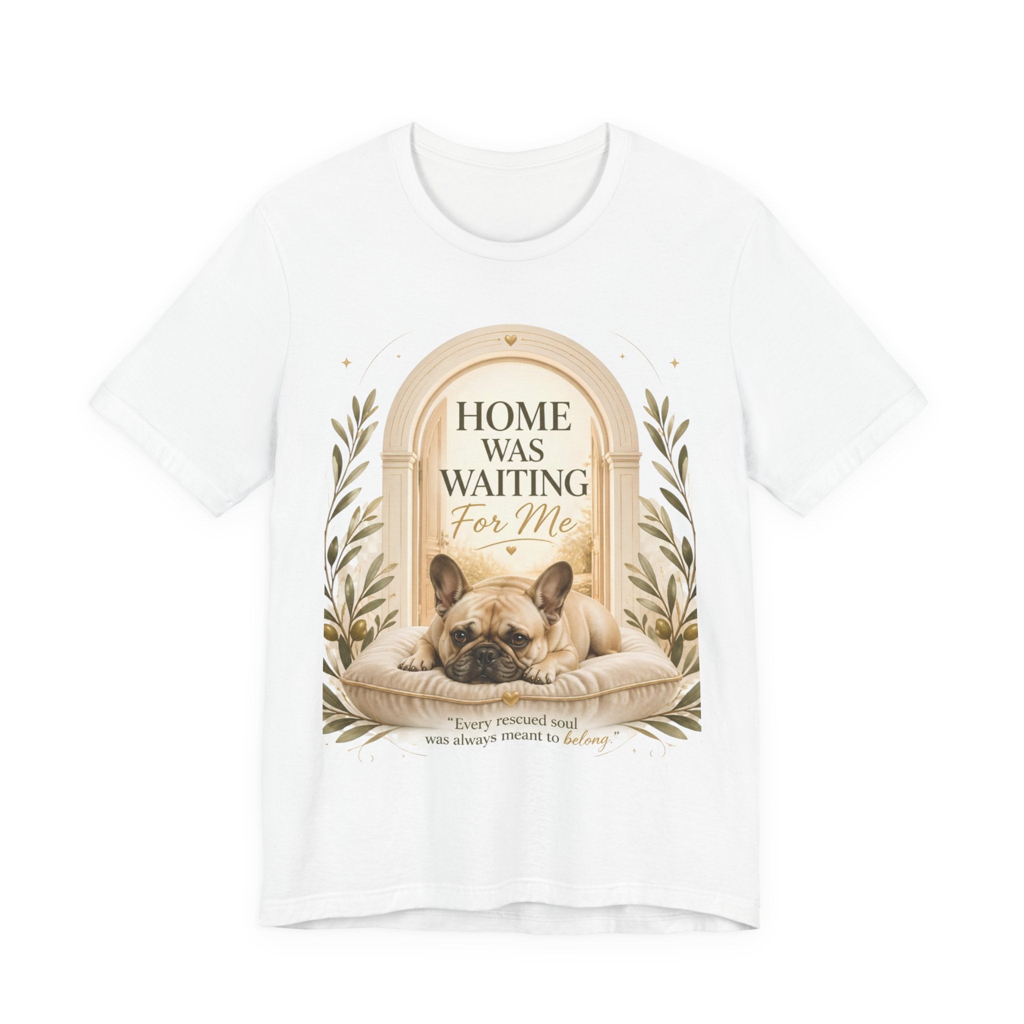 HOME IS WAITING FOR ME | Bella+Canvas 3001 Unisex Jersey T-Shirt