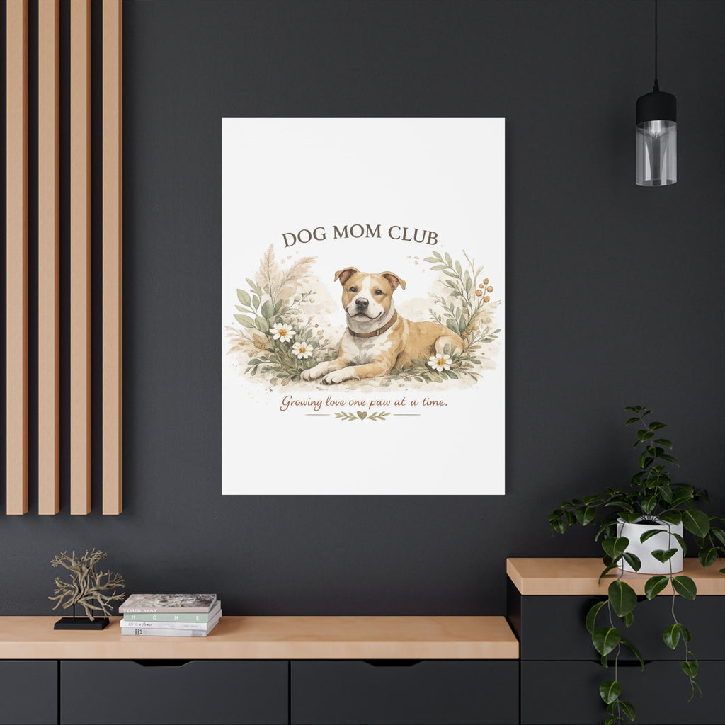 Dog Mom's Wild Garden | Matte Canvas, Stretched, 1.25"