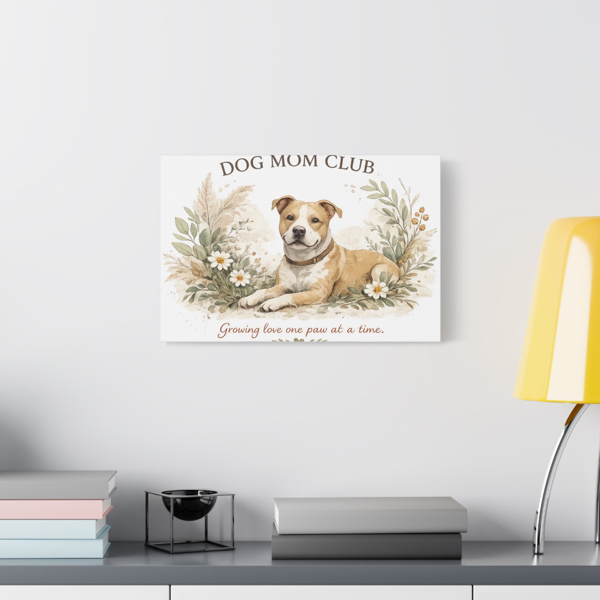 Dog Mom's Wild Garden | Matte Canvas, Stretched, 1.25"