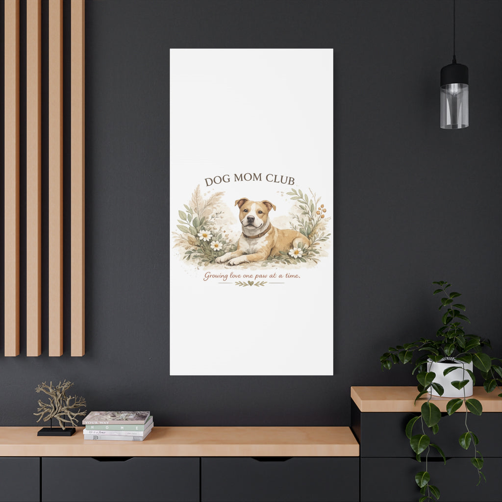 Dog Mom's Wild Garden | Matte Canvas, Stretched, 1.25"