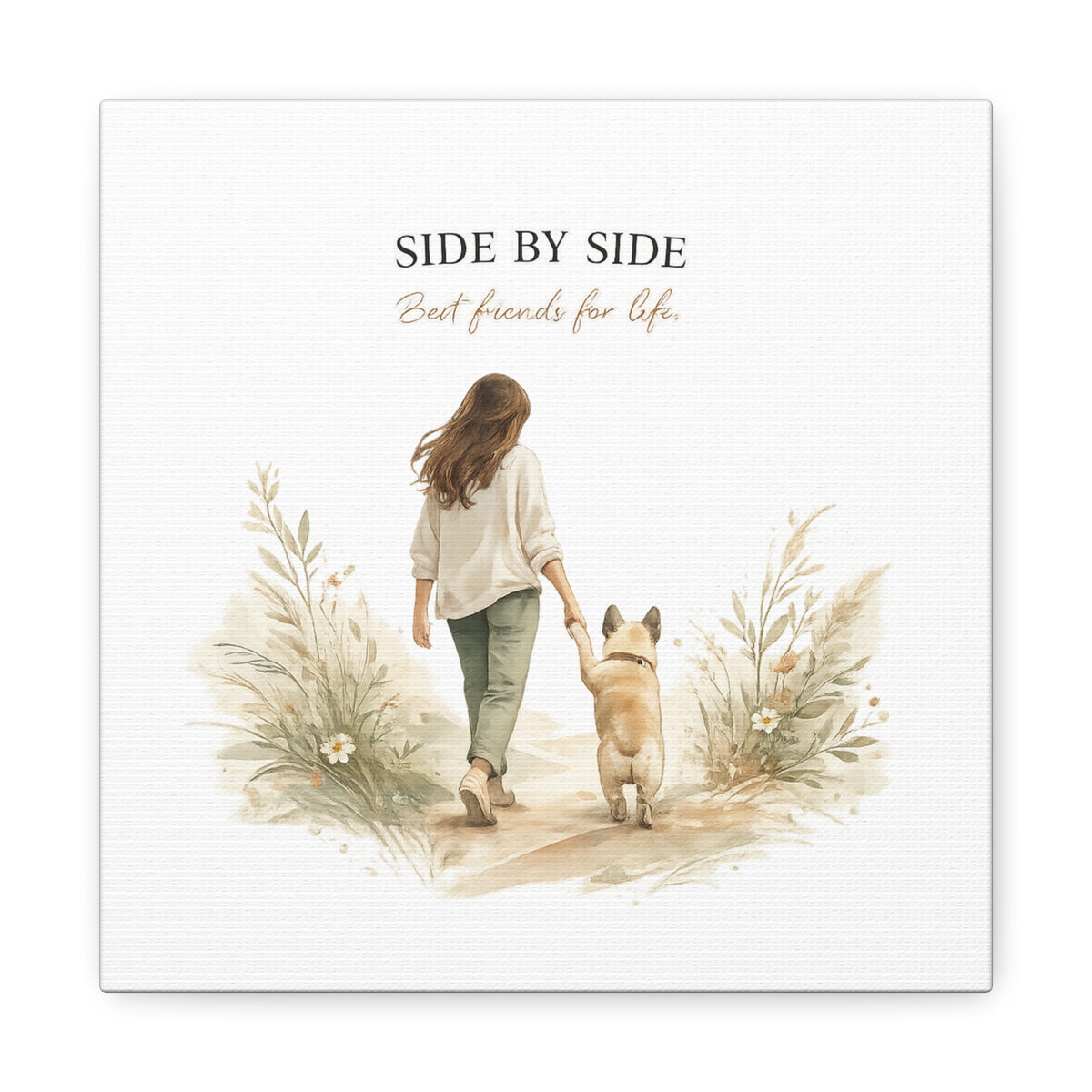 Together Forever | Dog Mom Collection Matte Canvas