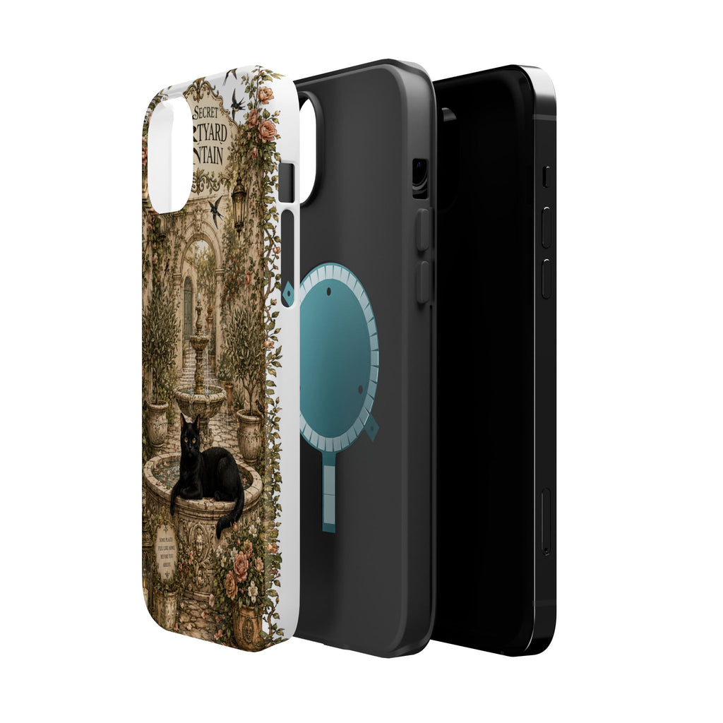 THE SECRET COURTYARD FOUNTAIN | Phone case