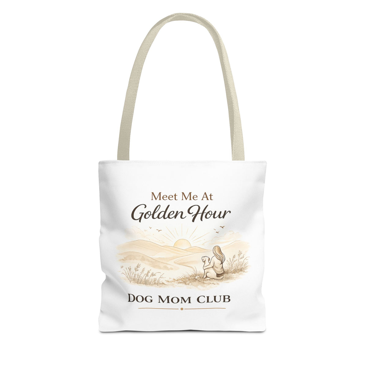 The Golden Hour | Dog Mom Collection Totebag