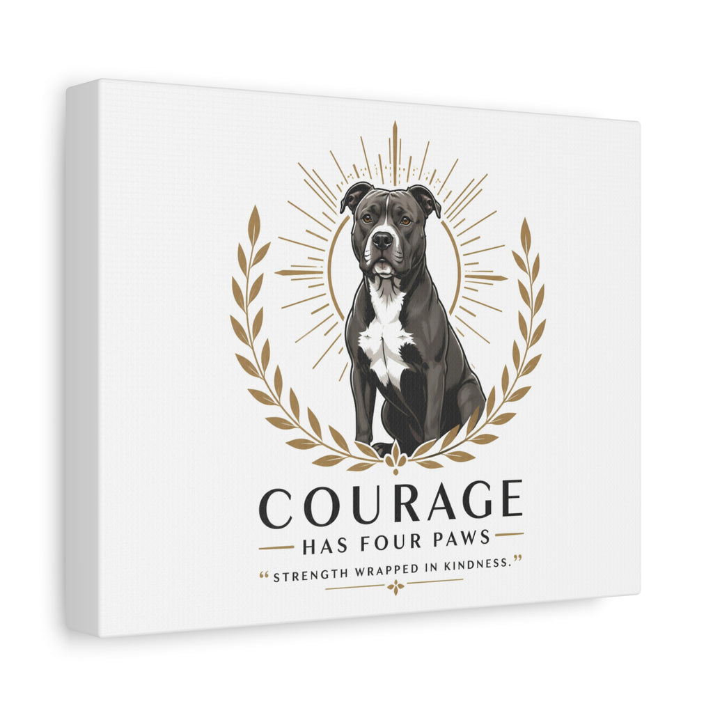 COURAGE | Matte Canvas, Stretched