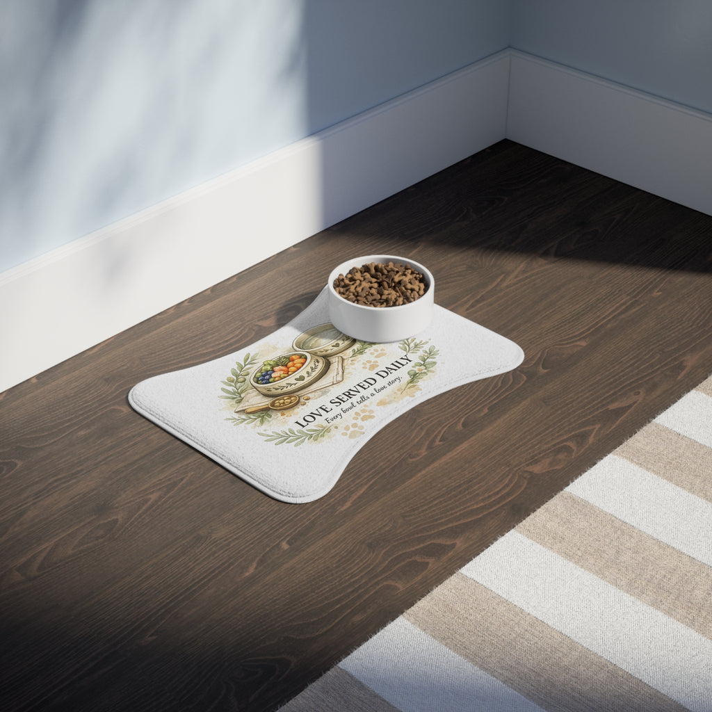 Love Served Daily | Pet Feeding Mats