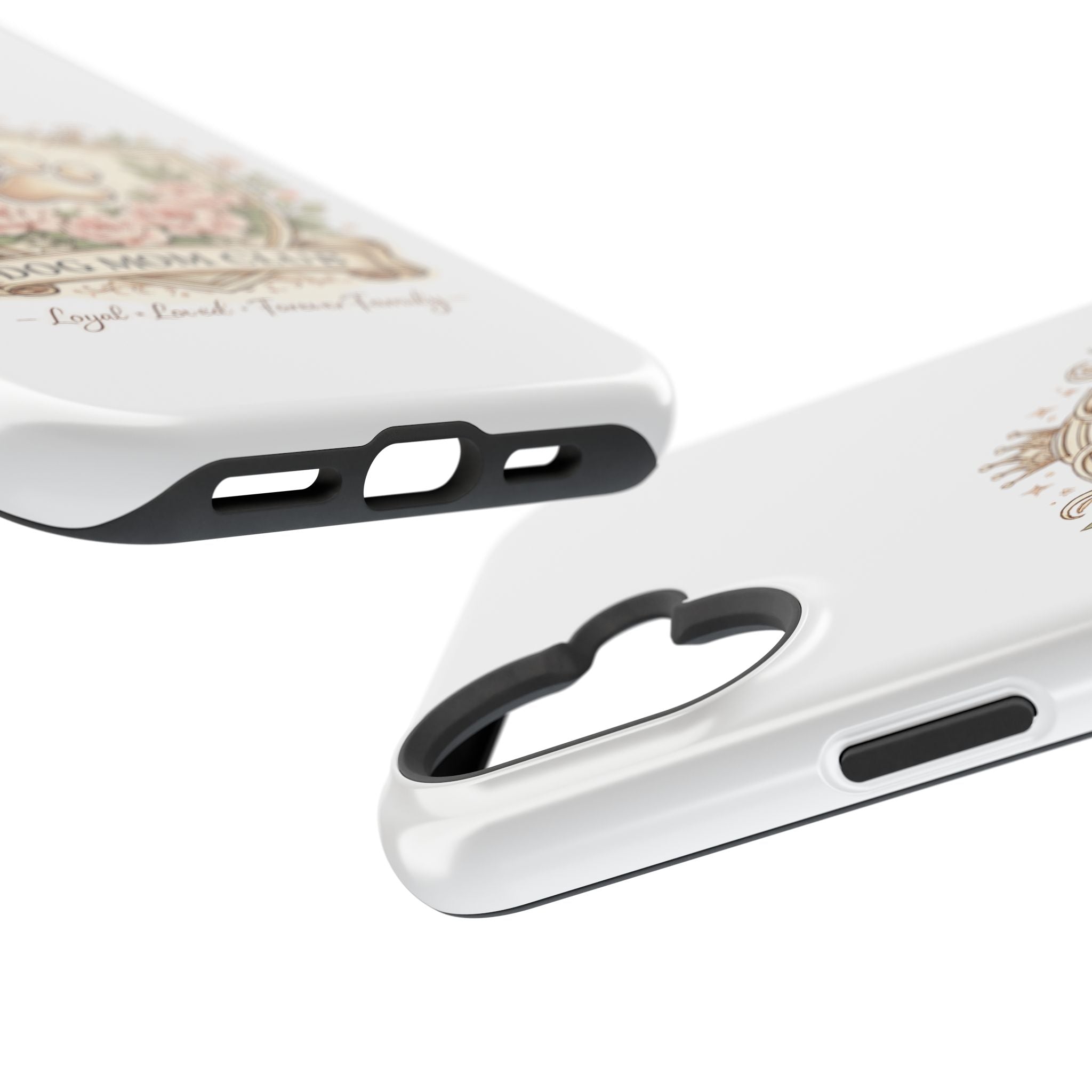 Floral Paw Crest Phone case
