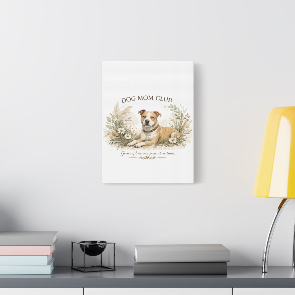 Dog Mom's Wild Garden | Matte Canvas, Stretched, 1.25"