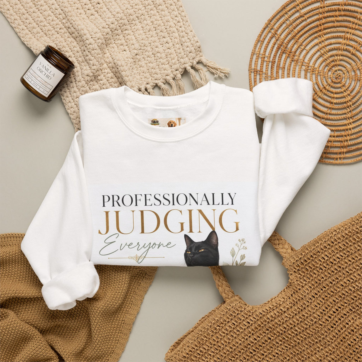 Professionally Judging Everyone | Rescue Collection Sweatshirt