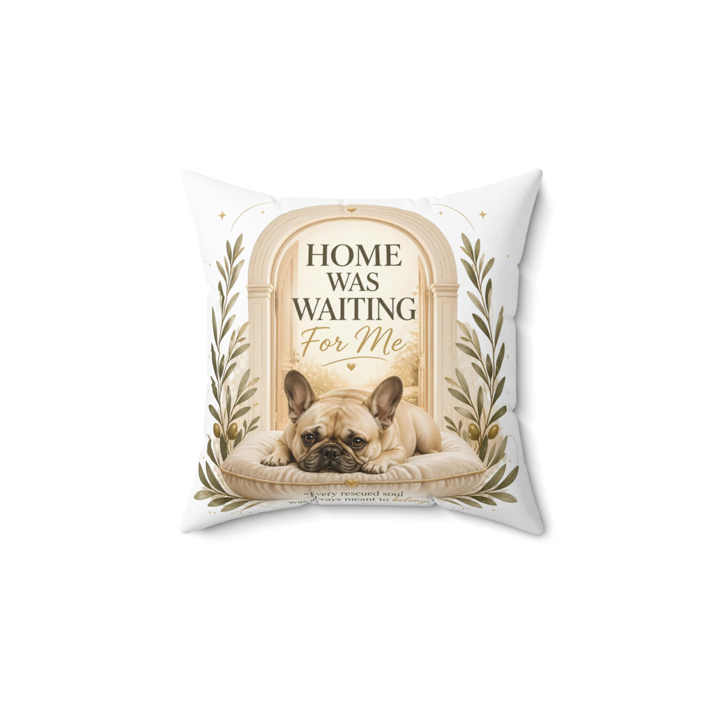 Spun Polyester Square Pillow