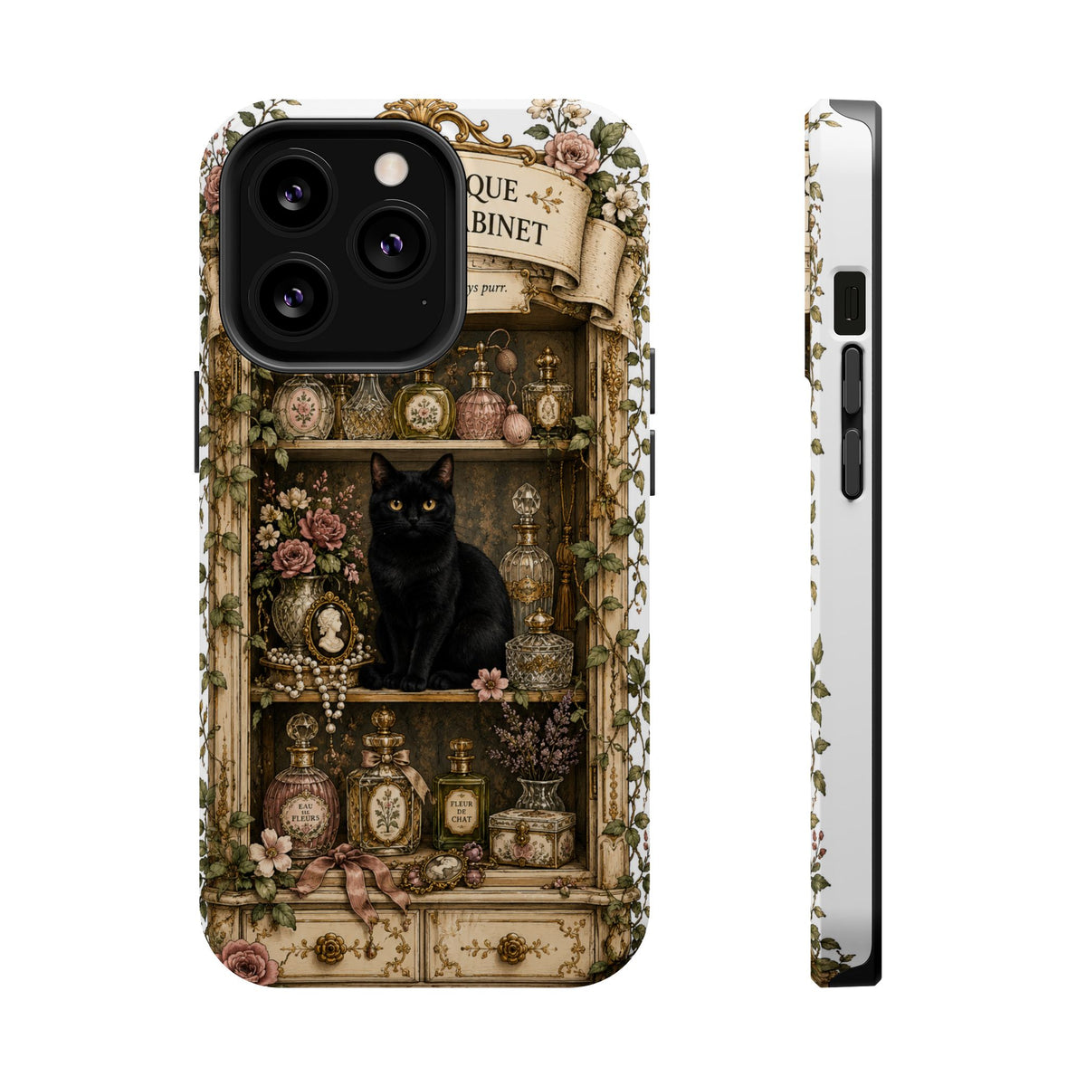 The Antique Perfume Cabinet | Cat Mom Collection Phone case