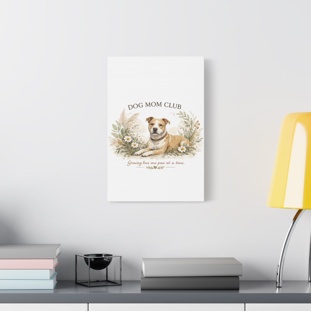 Dog Mom's Wild Garden | Matte Canvas, Stretched, 1.25"