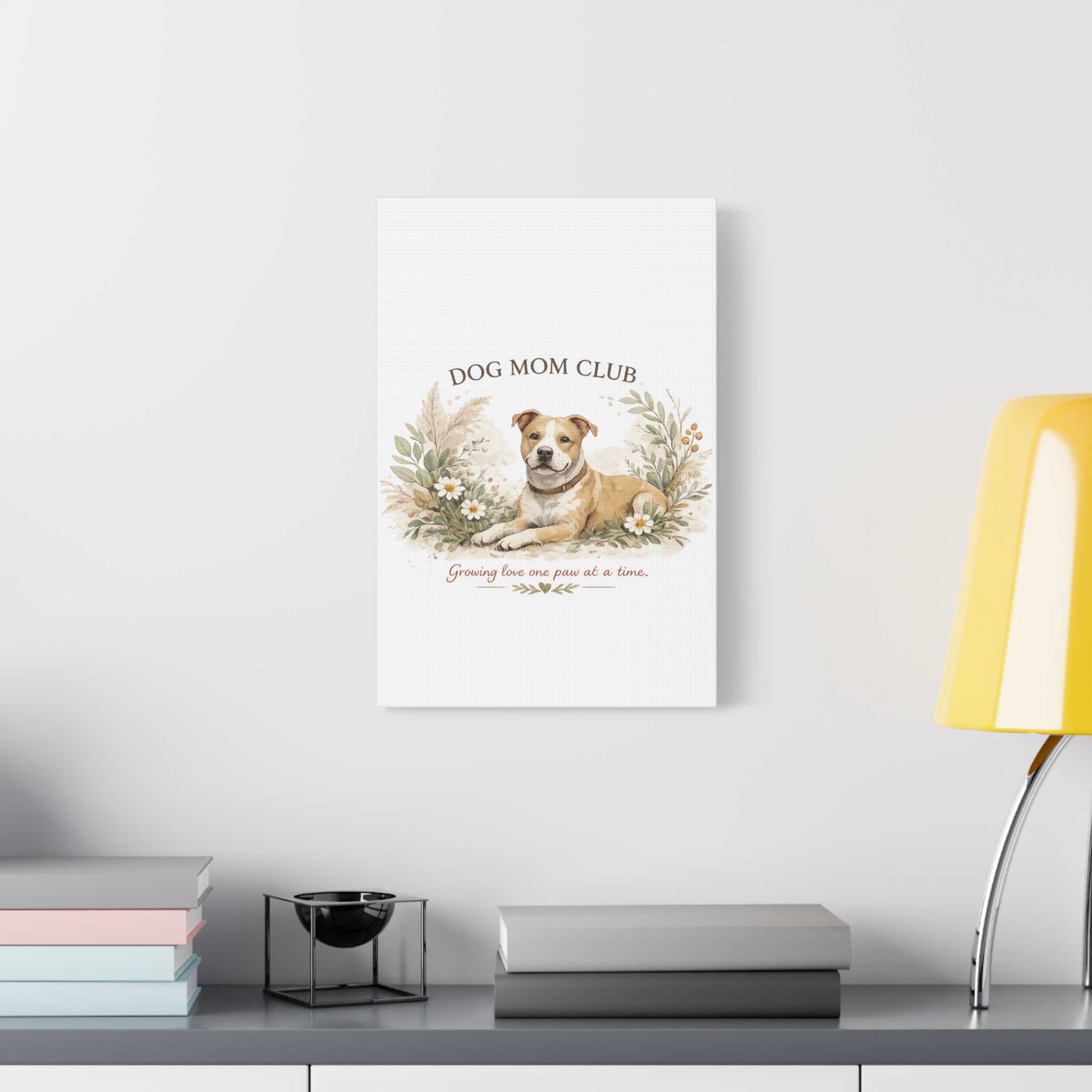 Dog Mom's Wild Garden | Matte Canvas, Stretched, 1.25"