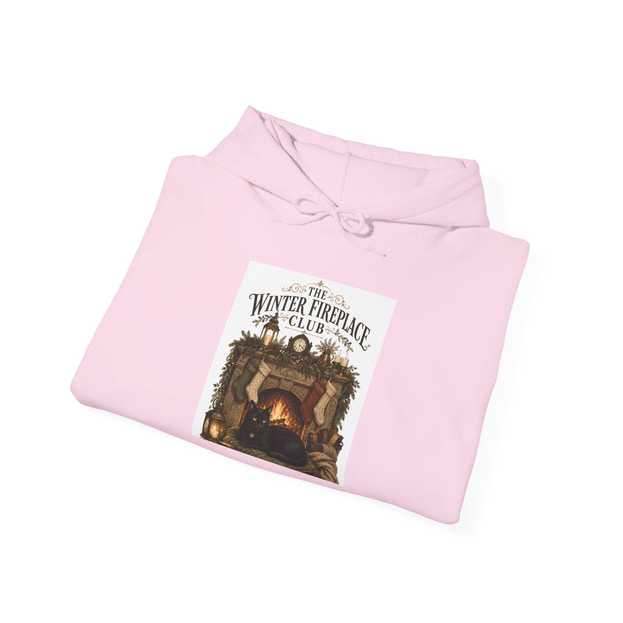 THE WINTER FIREPLACE CLUB | Gildan Heavy Blend™ Hoodie (18500)