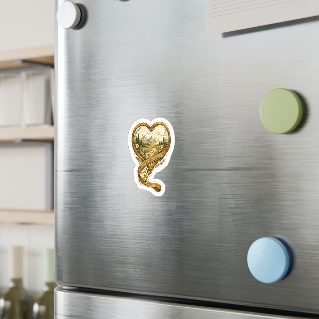The Golden Leash | Kiss-Cut Vinyl Decals Sticker