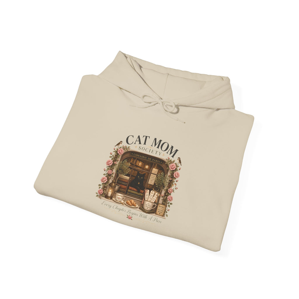 THE PARISIAN BOOKSHOP WINDOW | Gildan Heavy Blend™ Hoodie (18500)