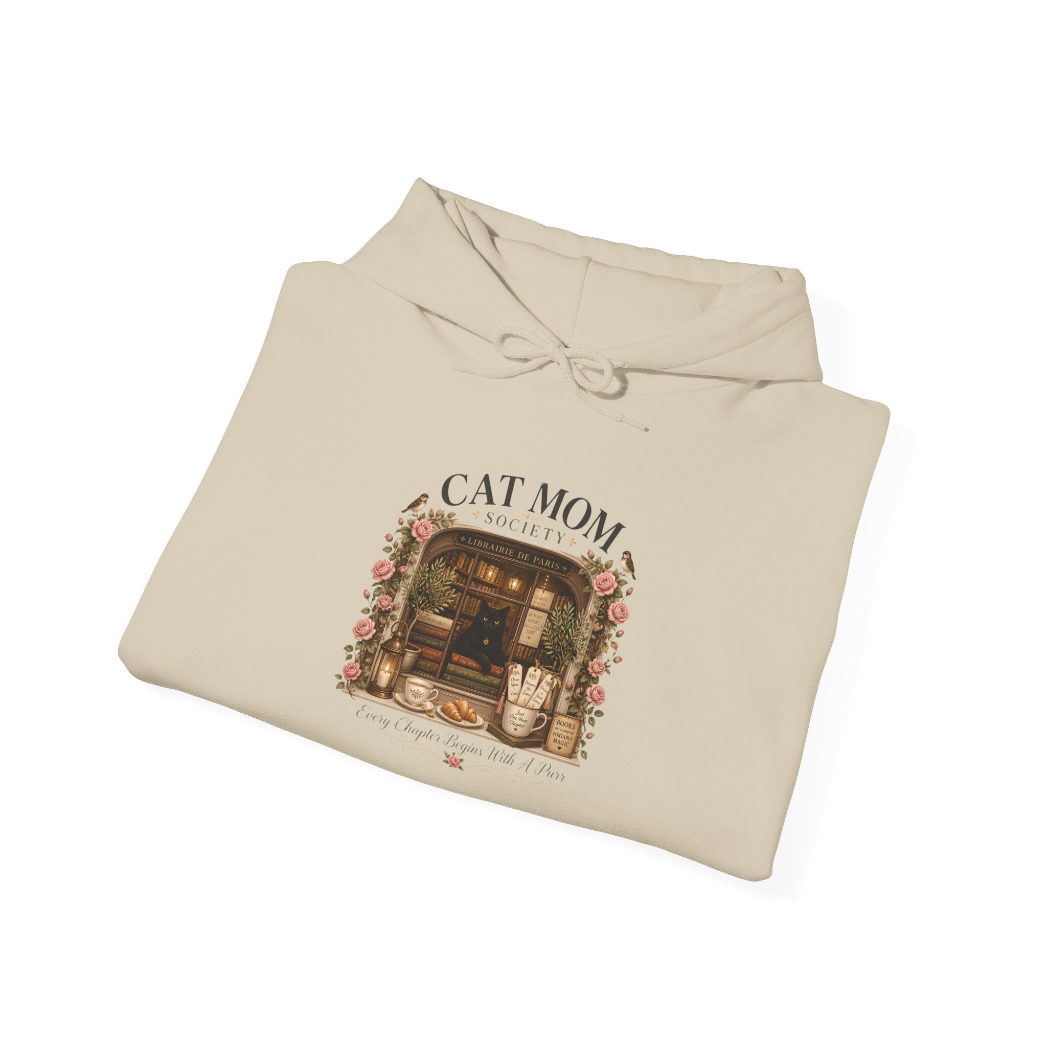 THE PARISIAN BOOKSHOP WINDOW | Gildan Heavy Blend™ Hoodie (18500)