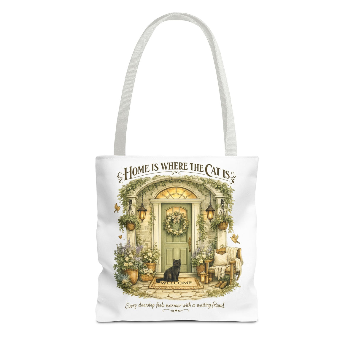 The Front Porch Welcome | Dog Mom Collection Totebag